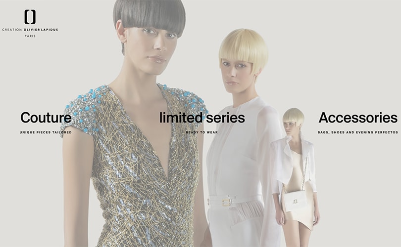 Olivier Lapidus, the first couturist to launch a solely online house Olivier Lapidus, the first couturist to launch a solely online house