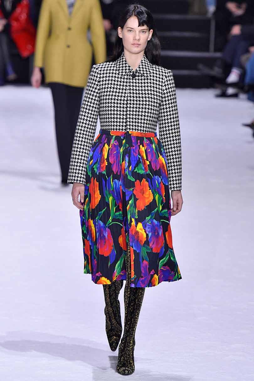 Balenciaga looks to Angela Merkel for inspiration at Paris Fashion Week Balenciaga looks to Angela Merkel for inspiration at Paris Fashion Week