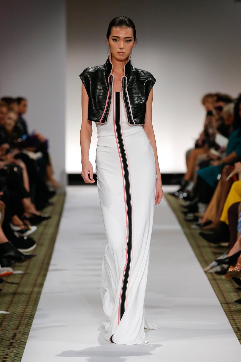 Dennis Basso found inspiration from the global woman at NYFW Dennis Basso found inspiration from the global woman at NYFW