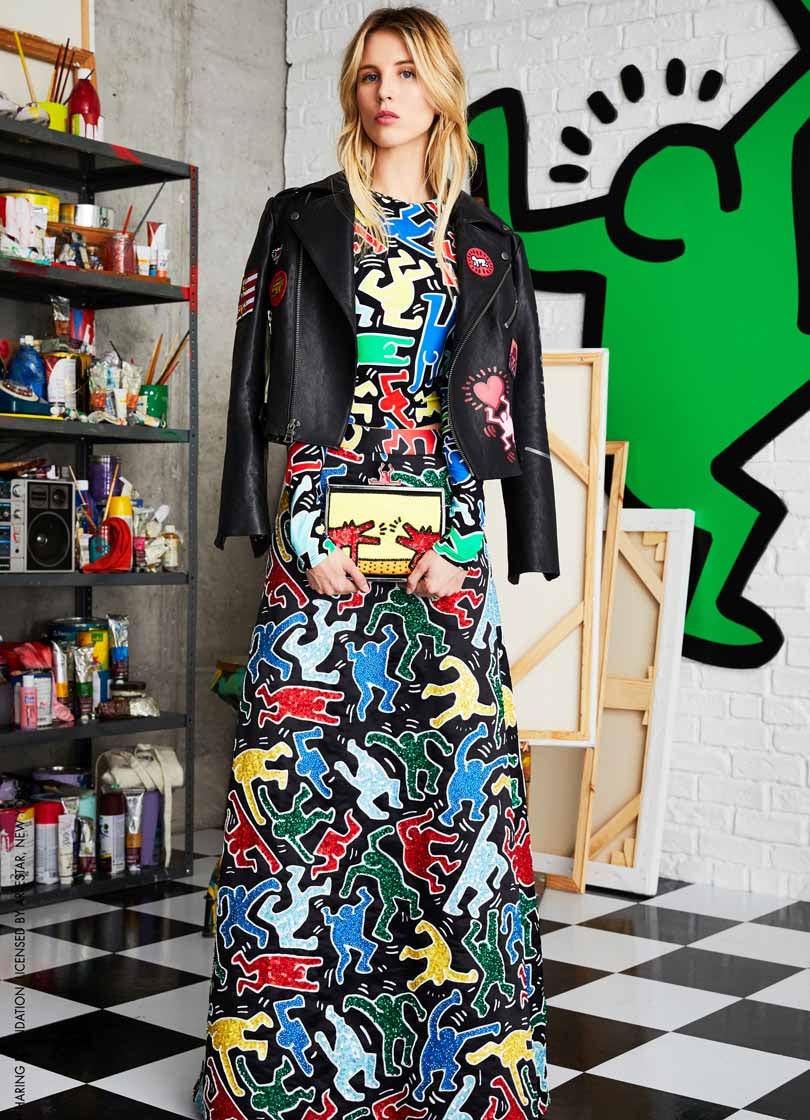 In Pictures: Keith Haring x Alice + Olivia In Pictures: Keith Haring x Alice + Olivia