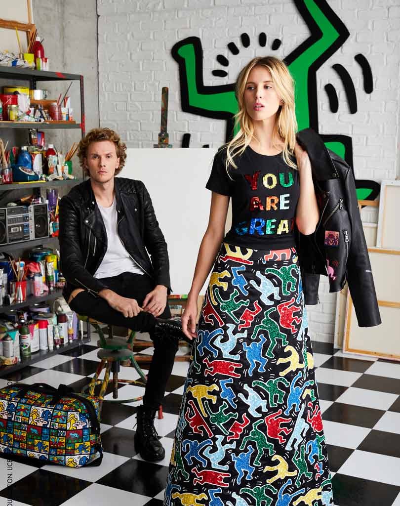 In Pictures: Keith Haring x Alice + Olivia In Pictures: Keith Haring x Alice + Olivia