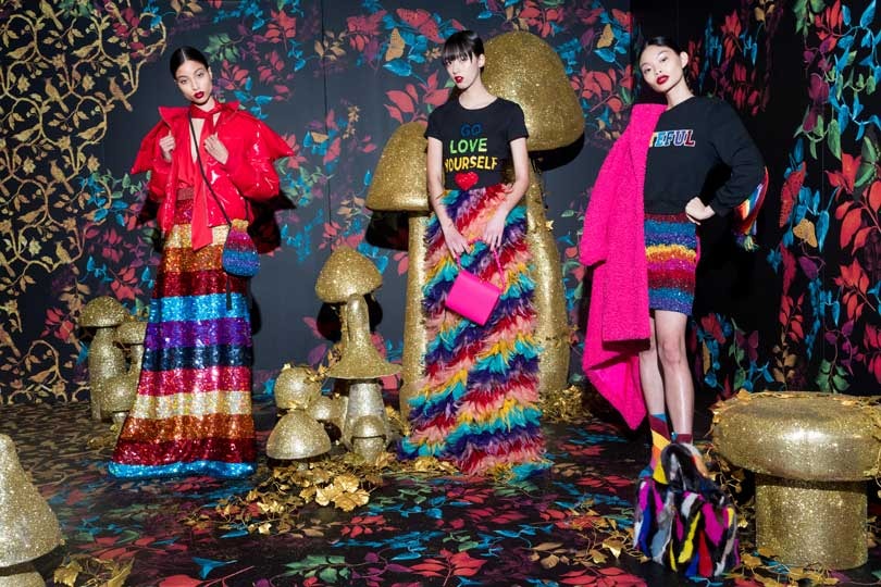 Alice + Olivia inspired by Fantasia for New York Fashion Week Alice + Olivia inspired by Fantasia for New York Fashion Week