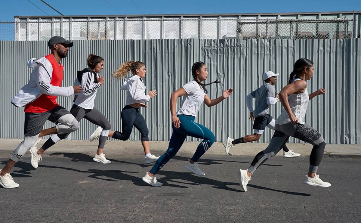 Adidas unveils 100 percent recyclable running shoe Adidas unveils 100 percent recyclable running shoe