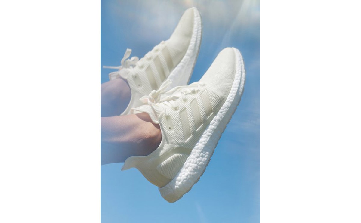 Adidas unveils 100 percent recyclable running shoe Adidas unveils 100 percent recyclable running shoe