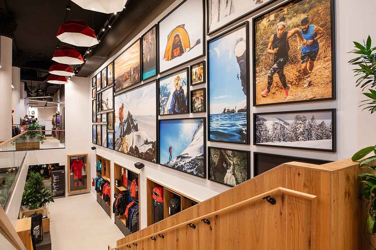 The North Face unveils new basecamp-themed retail concept in Soho The North Face unveils new basecamp-themed retail concept in Soho