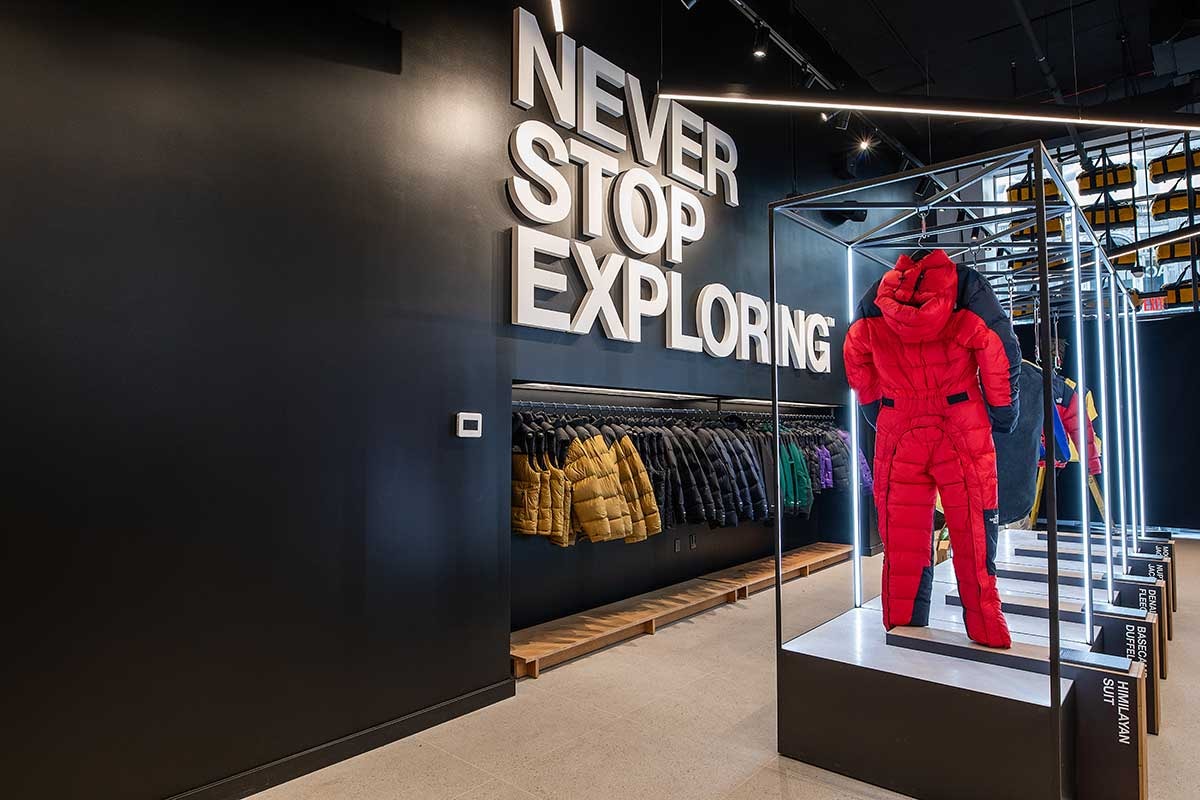 The North Face unveils new basecamp-themed retail concept in Soho The North Face unveils new basecamp-themed retail concept in Soho