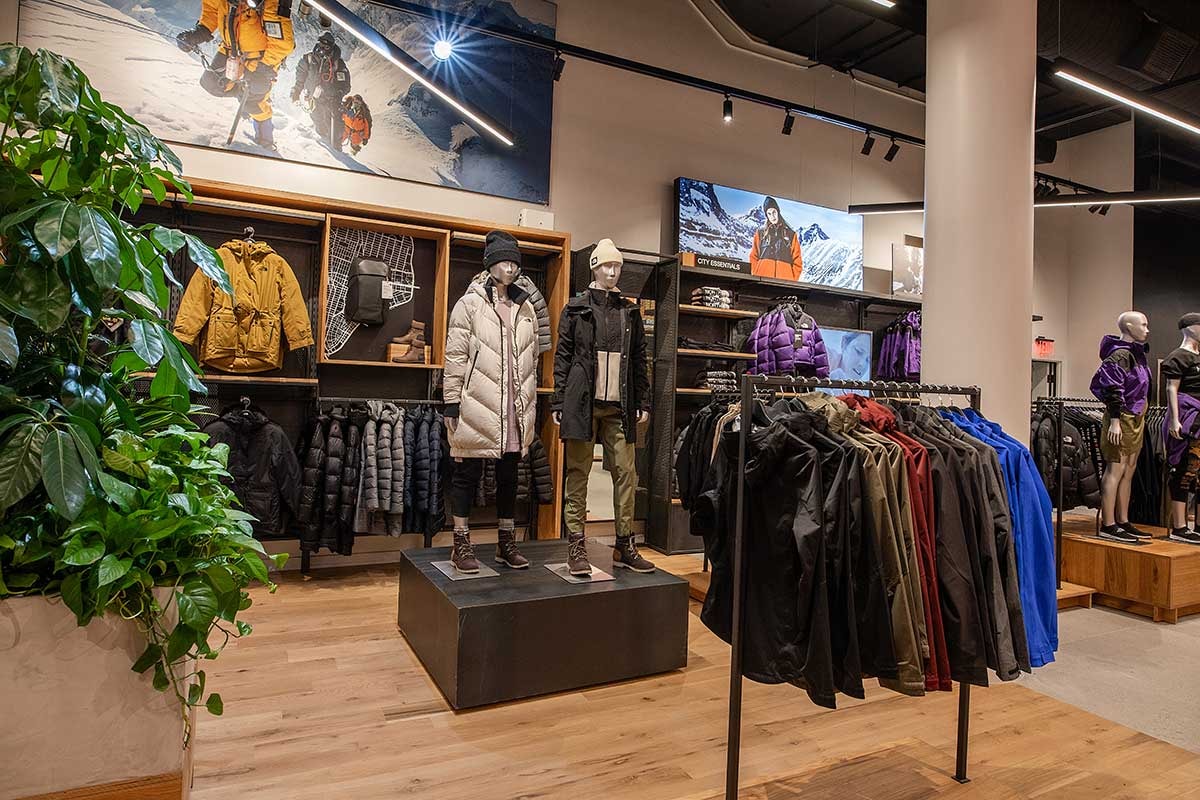 north face retail store