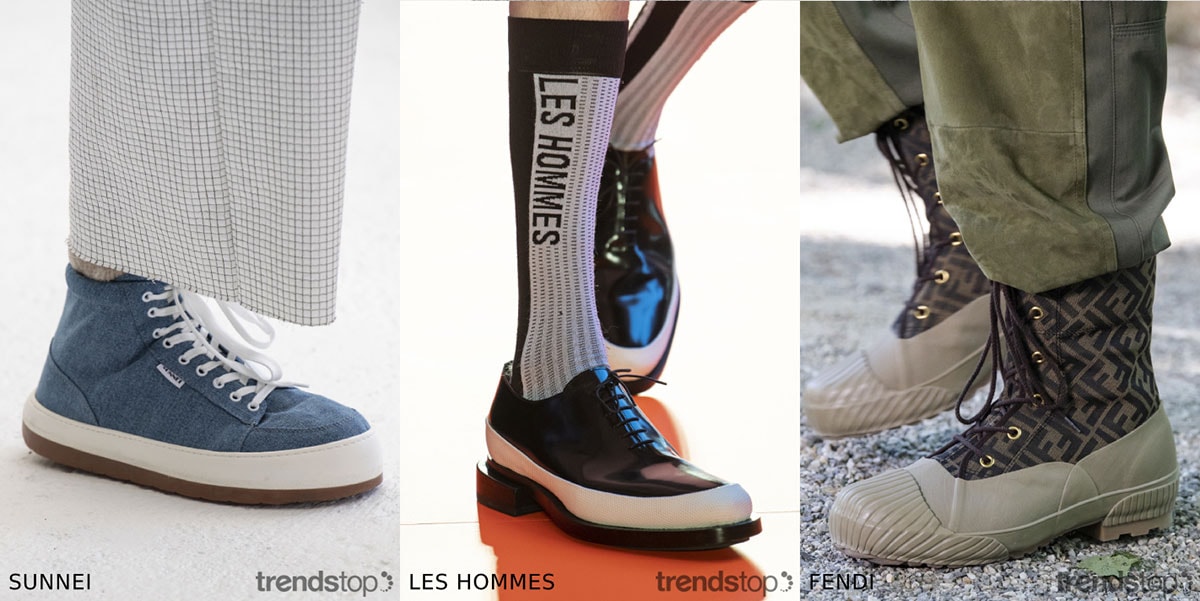 Key Men's Footwear on the Catwalks Spring Summer 2020 Key Men's Footwear on the Catwalks Spring Summer 2020