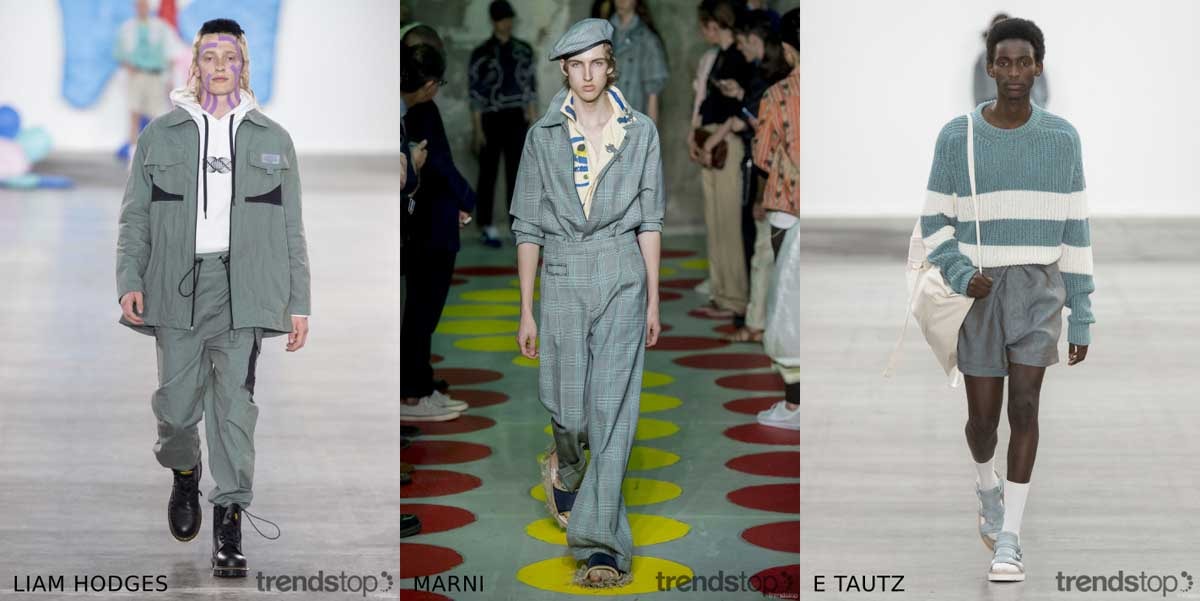Key Menswear Colour on the Catwalks Spring Summer 2020 Key Menswear Colour on the Catwalks Spring Summer 2020