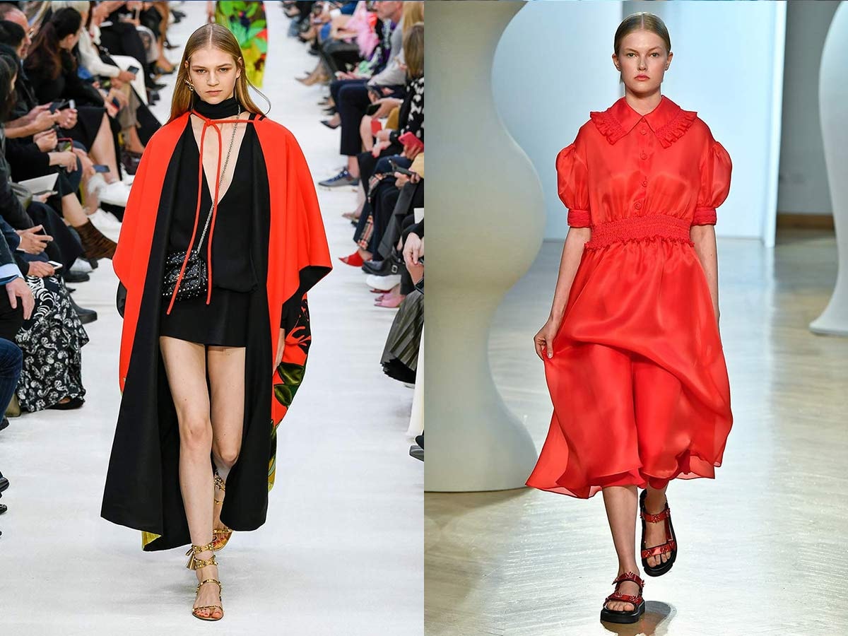 Spotted on the catwalks: Pantone's SS20 fashion colours Spotted on the catwalks: Pantone's SS20 fashion colours