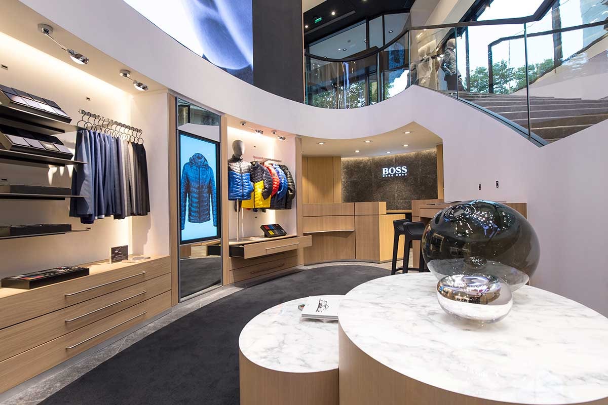 In pictures: Hugo Boss opens revamped Champs-Élysées flagship In pictures: Hugo Boss opens revamped Champs-Élysées flagship