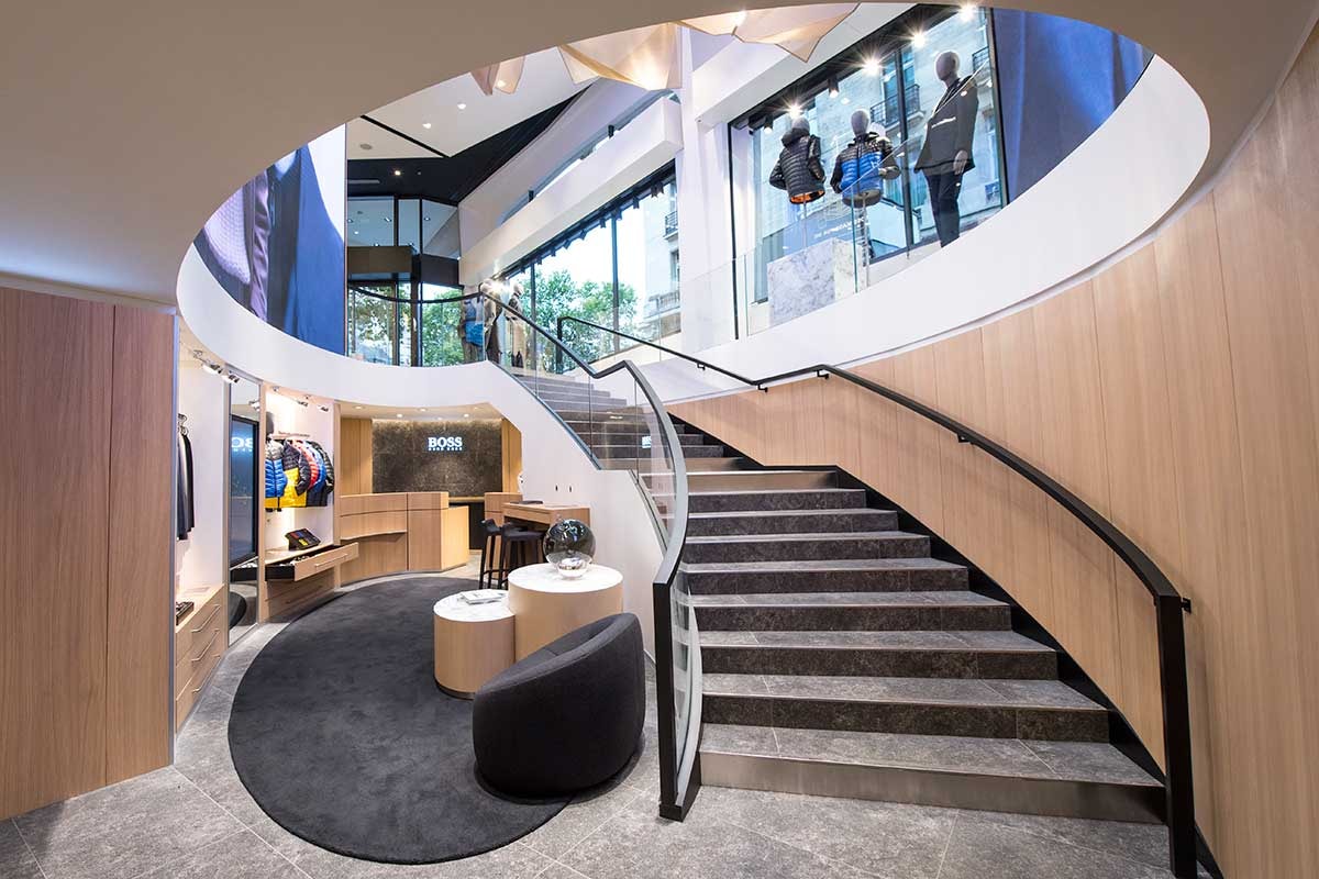 In pictures: Hugo Boss opens revamped Champs-Élysées flagship In pictures: Hugo Boss opens revamped Champs-Élysées flagship