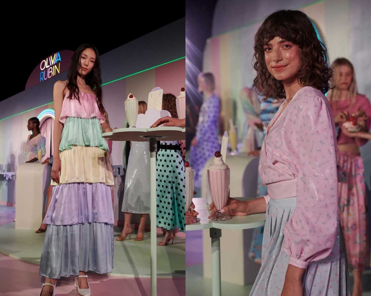 Olivia Rubin brings colour to LFW Olivia Rubin brings colour to LFW
