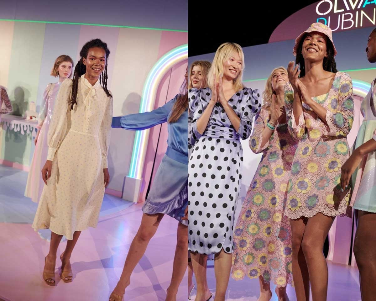 Olivia Rubin brings colour to LFW Olivia Rubin brings colour to LFW