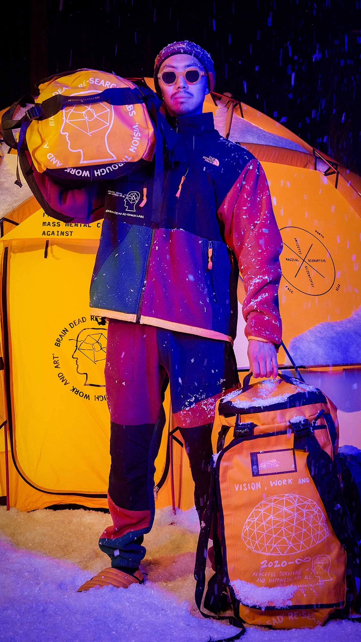 The North Face collaborates with art collective for streetwear collection The North Face collaborates with art collective for streetwear collection