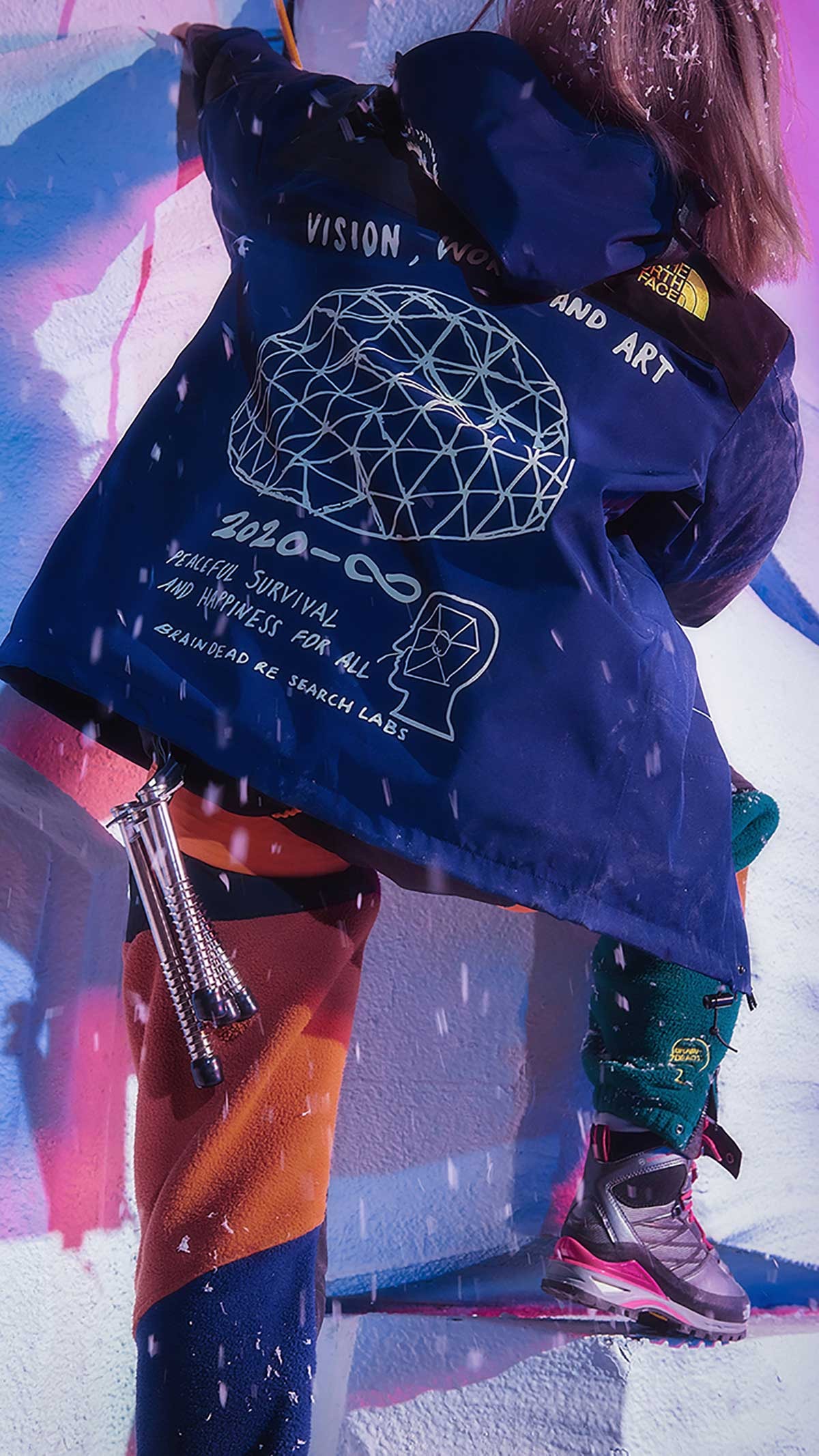 The North Face collaborates with art collective for streetwear collection The North Face collaborates with art collective for streetwear collection