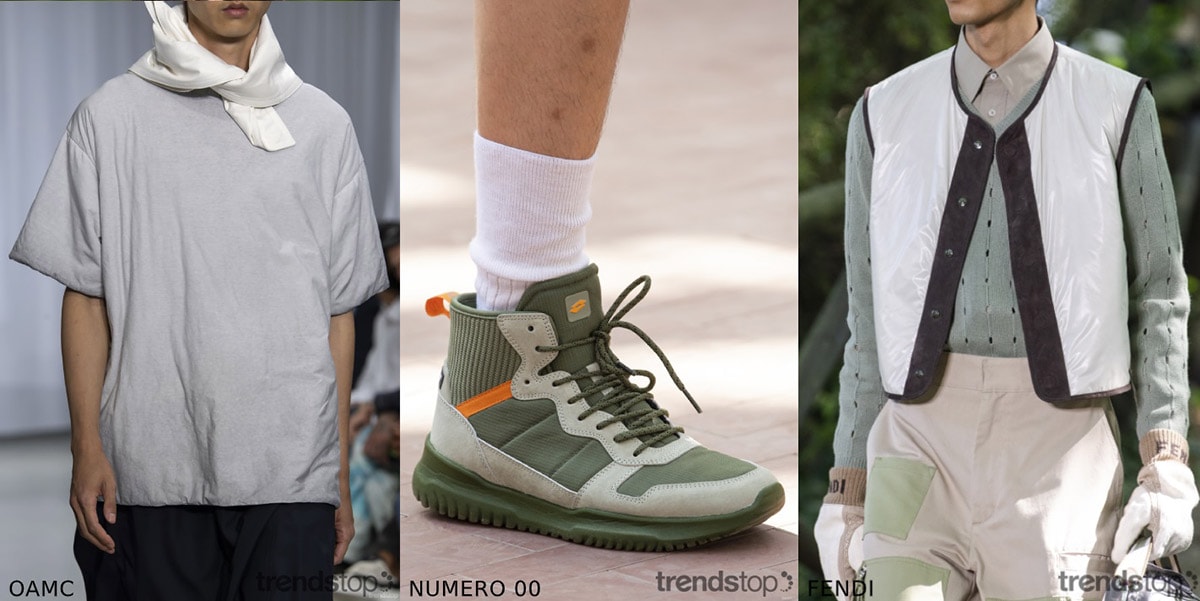 Key Men's catwalk material trends Spring Summer 2020 Key Men's catwalk material trends Spring Summer 2020