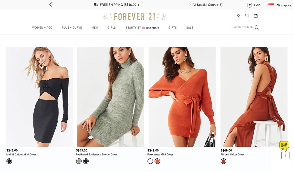 Forever 21 launches localized online stores in 4 markets Forever 21 launches localized online stores in 4 markets
