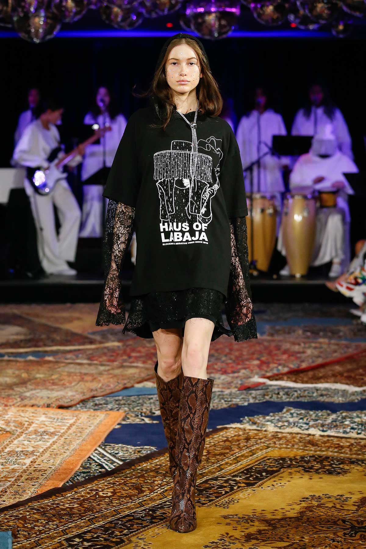 Baja East showcases a western disco for FW20 collection in Los Angeles Baja East showcases a western disco for FW20 collection in Los Angeles