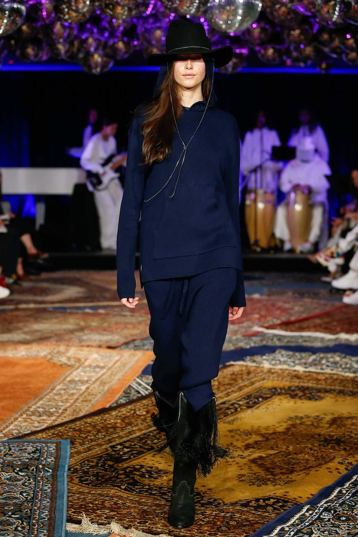 Baja East showcases a western disco for FW20 collection in Los Angeles Baja East showcases a western disco for FW20 collection in Los Angeles