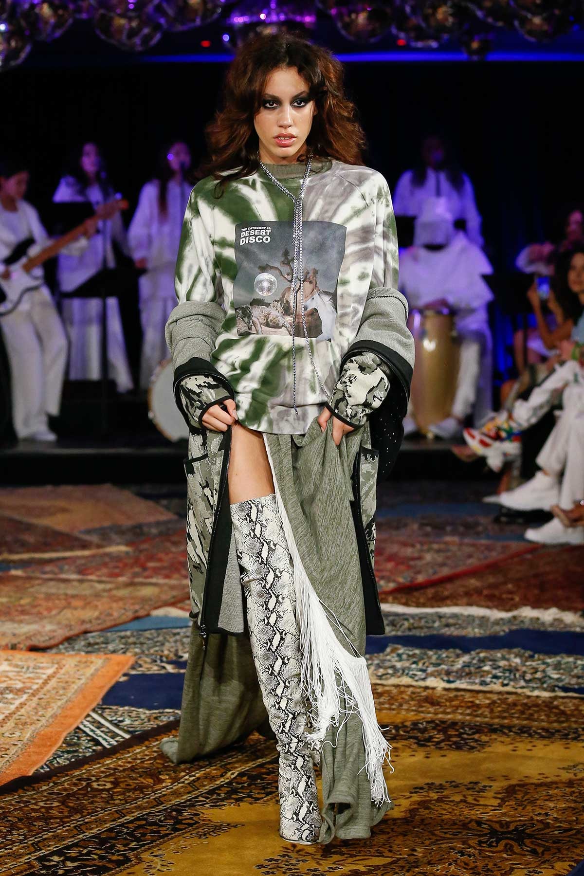 Baja East showcases a western disco for FW20 collection in Los Angeles Baja East showcases a western disco for FW20 collection in Los Angeles