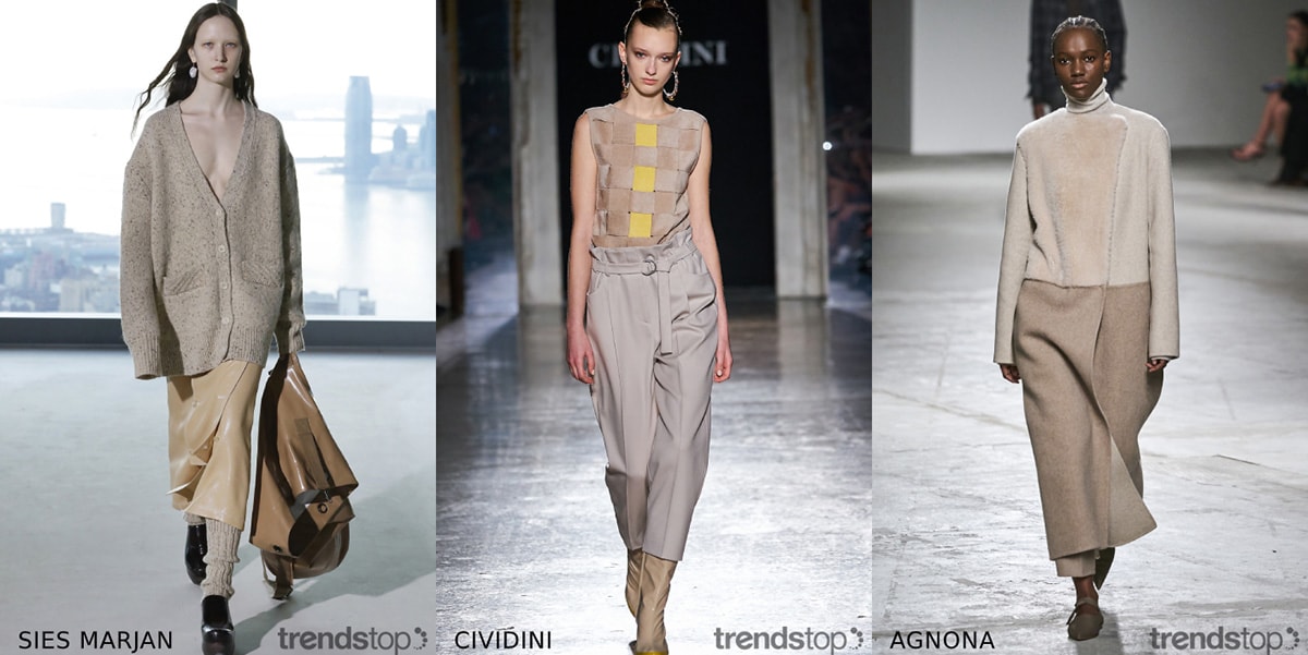 AW2020/21 Womenswear colour trends on the catwalks AW2020/21 Womenswear colour trends on the catwalks