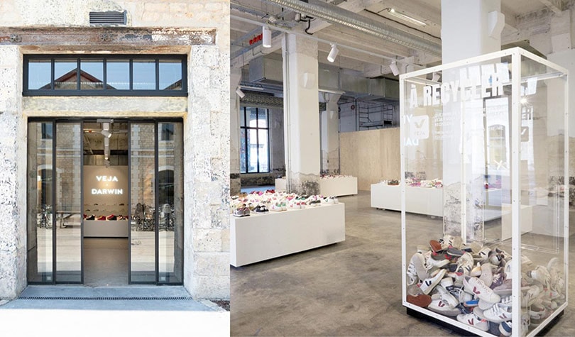 Veja opens store in former military barracks in Bordeaux Veja opens store in former military barracks in Bordeaux