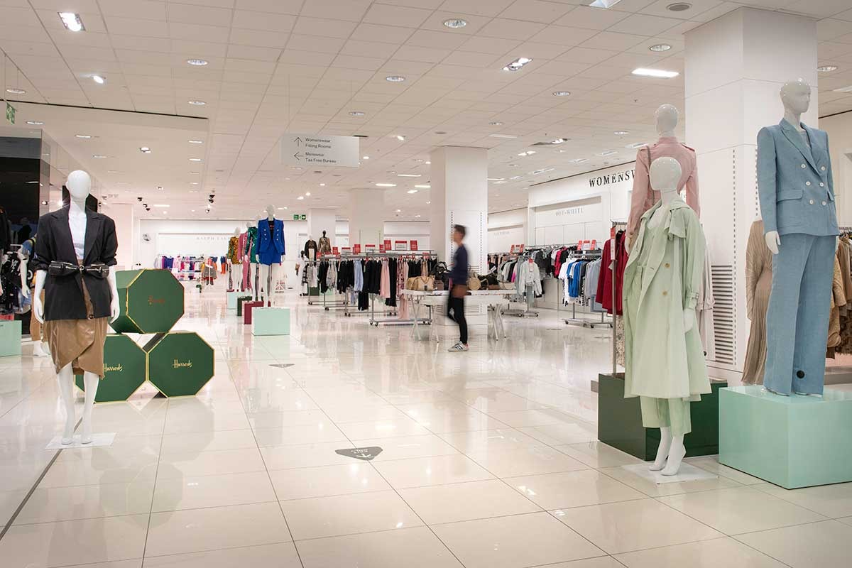 In pictures: Harrods opens Westfield outlet In pictures: Harrods opens Westfield outlet